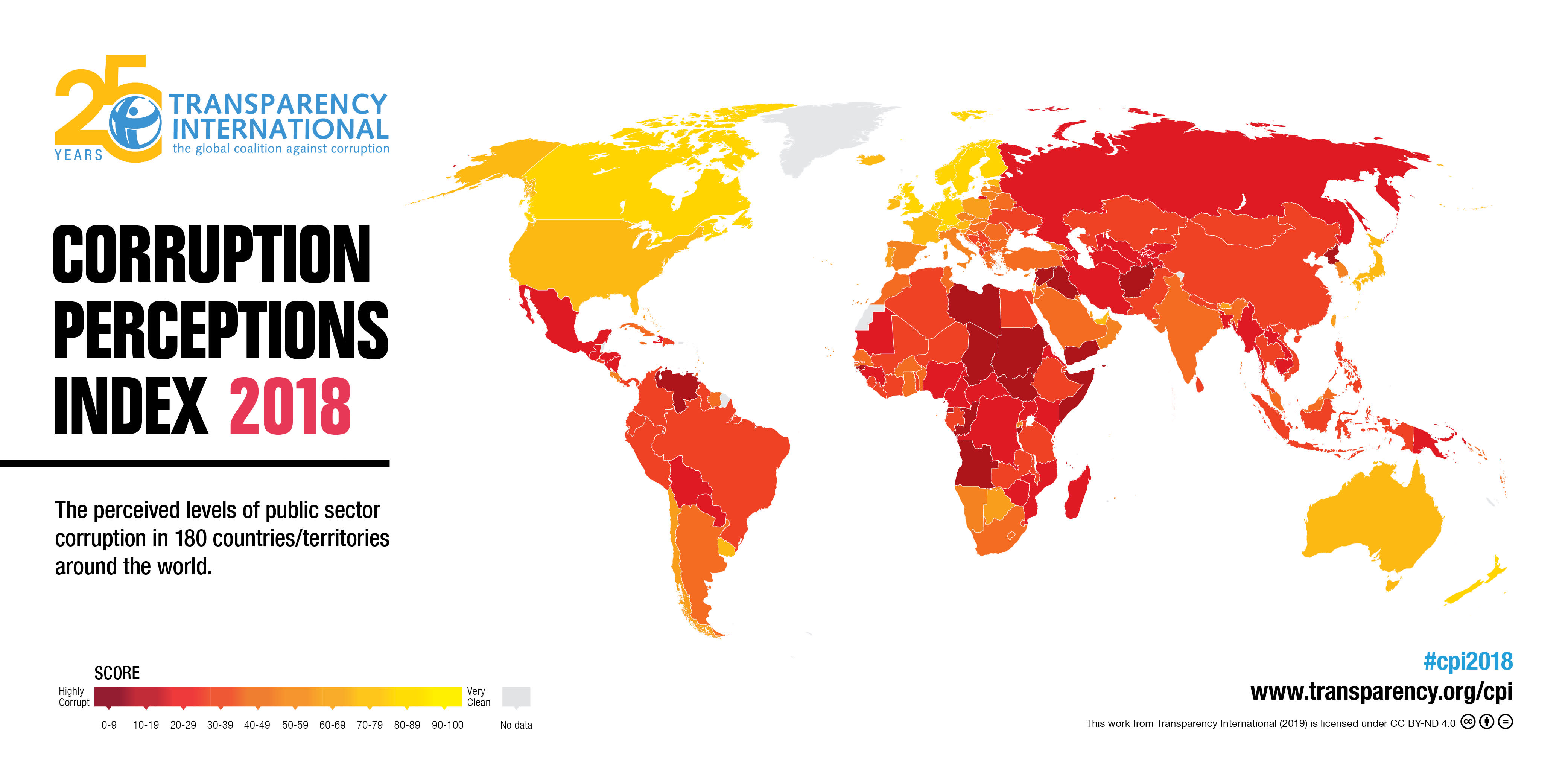 Here are the most corrupt countries in the world AOL
