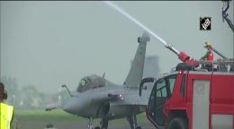 Five Rafale Aircraft Formally Inducted Into Iaf S 17 Squadron Golden Arrows