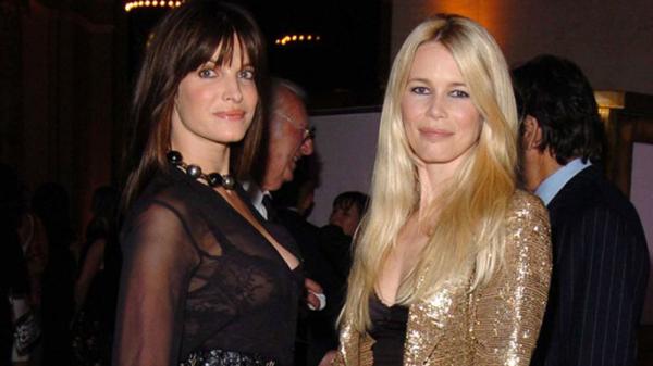 Stephanie Poses - Claudia Schiffer, 48, and Stephanie Seymour, 51, pose nude