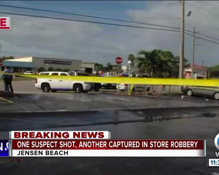 Jewelry Store Robbery In Jensen Beach Ends With Suspect Shot