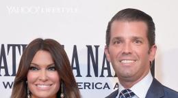 Kimberly Guilfoyle Sex Porn - Donald Trump Jr. makes red carpet debut with new girlfriend Kimberly  Guilfoyle